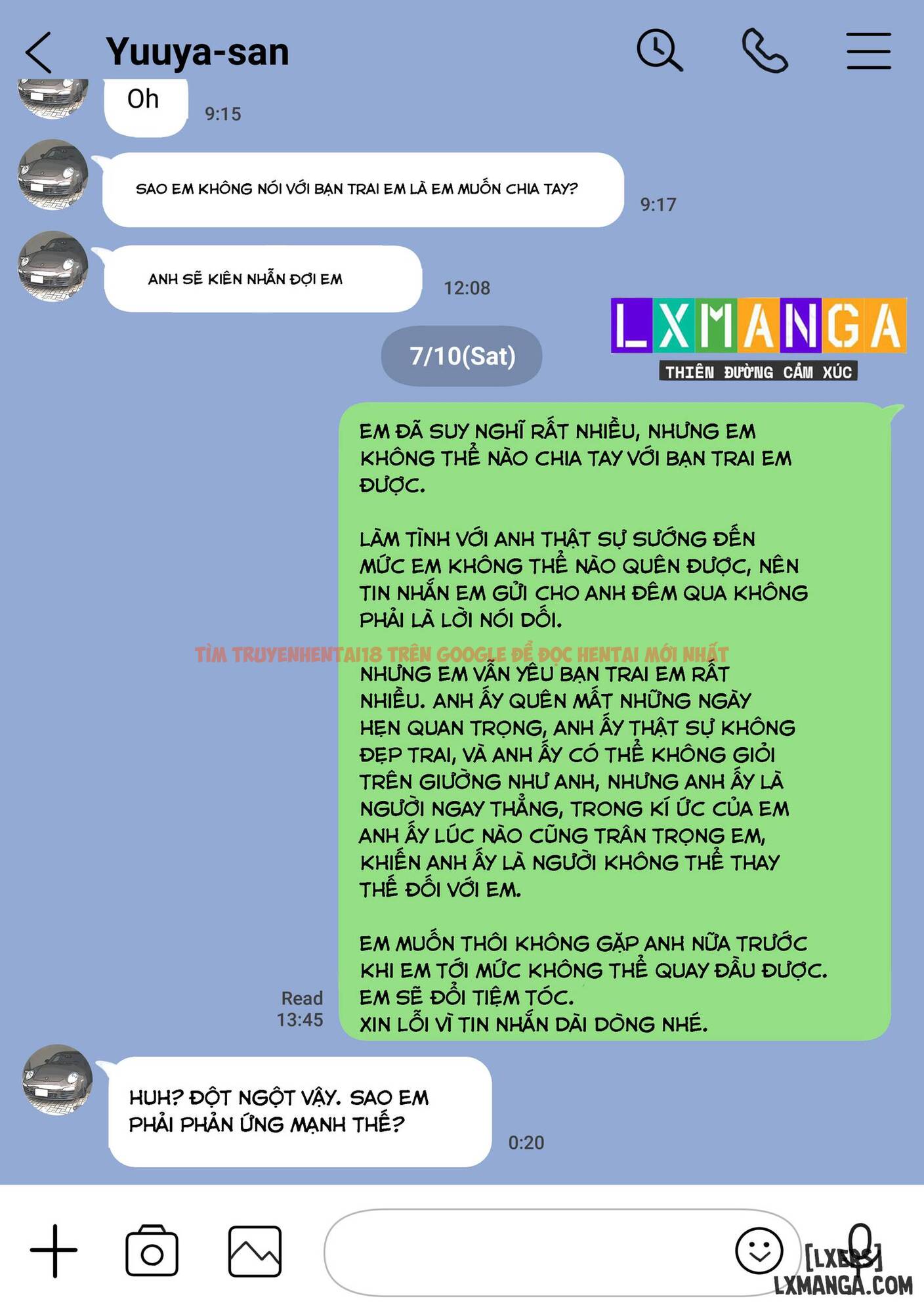 Xem ảnh 13 trong truyện hentai I Only Intended To Peek Through My Girlfriends Phone 2 - Chapter - hentaitvn.net
