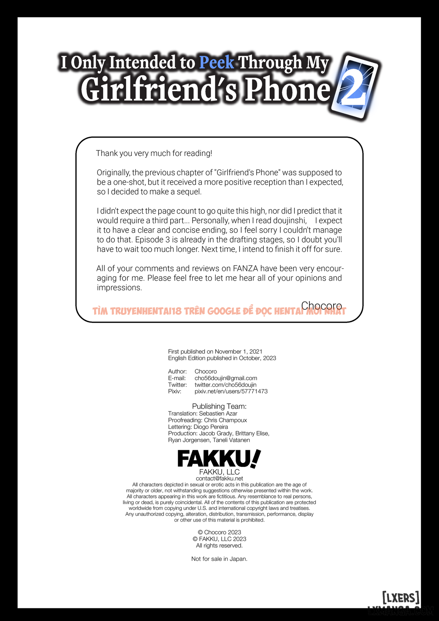 Xem ảnh 131 trong truyện hentai I Only Intended To Peek Through My Girlfriends Phone 2 - Chapter - hentaitvn.net