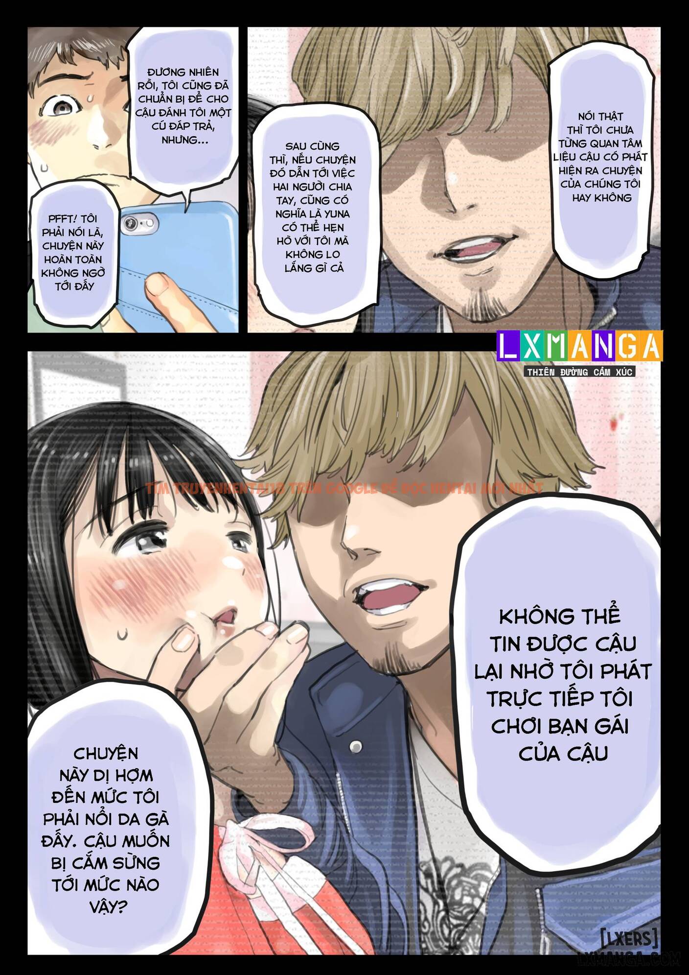 Xem ảnh 22 trong truyện hentai I Only Intended To Peek Through My Girlfriends Phone 3 - Chapter - www.hentaitvn.net
