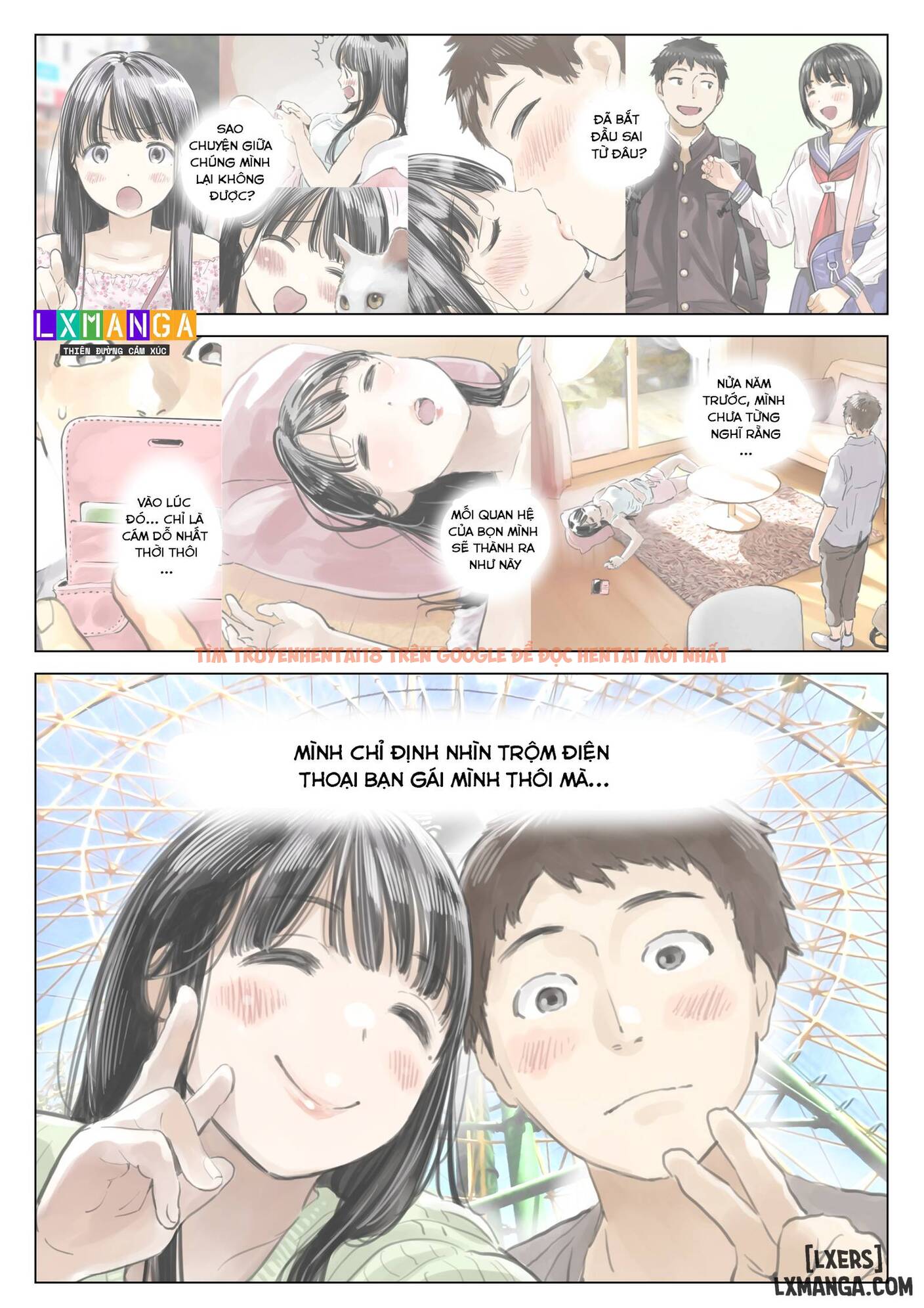 Xem ảnh 65 trong truyện hentai I Only Intended To Peek Through My Girlfriends Phone 3 - Chapter - www.hentaitvn.net