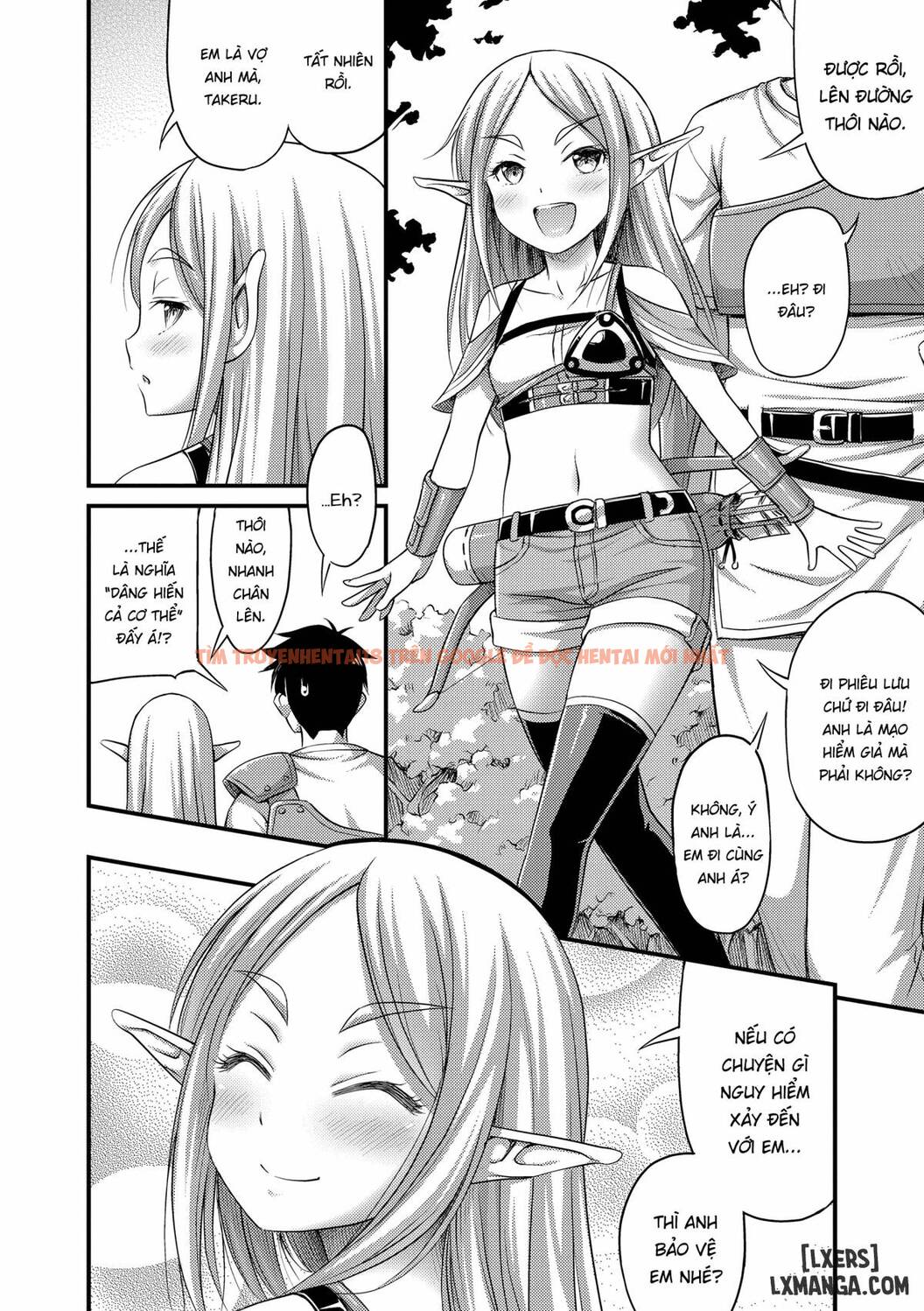 Xem ảnh 22 trong truyện hentai I Saved A Loli Elf In Another World And This Happened - Chapter 1 - hentaitvn.net