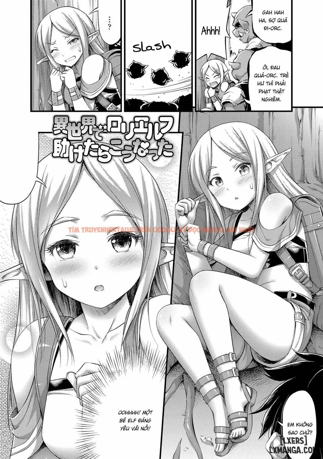 Xem ảnh 4 trong truyện hentai I Saved A Loli Elf In Another World And This Happened - Chapter 1 - hentaitvn.net