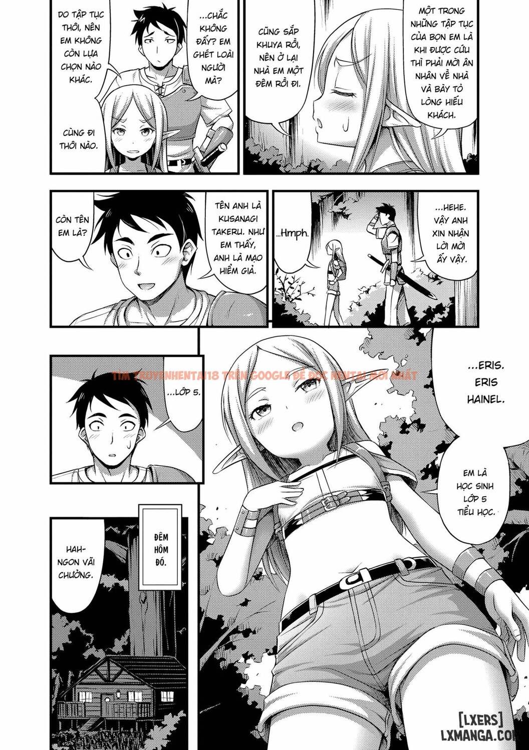 Xem ảnh 6 trong truyện hentai I Saved A Loli Elf In Another World And This Happened - Chapter 1 - hentaitvn.net
