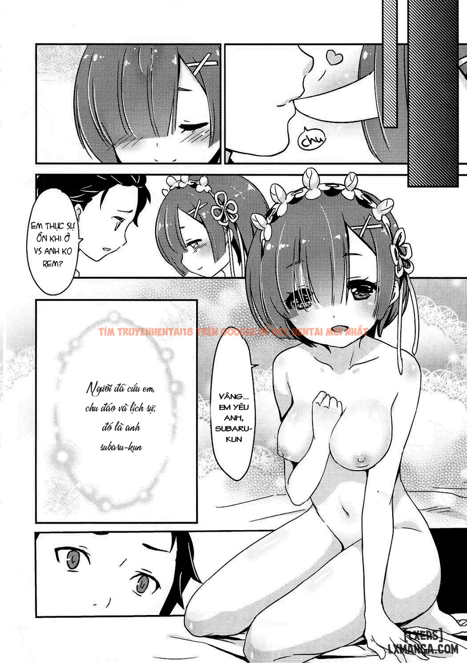 Trang truyện 14 trong truyện tranh I Want To Protect Rem’s Smile - One Shot - hentai24h.pro