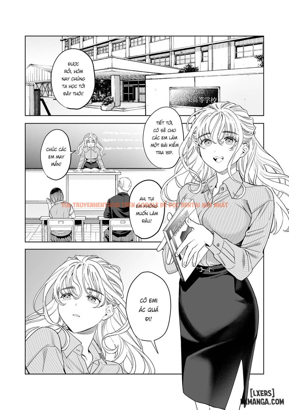 Trang truyện 4 trong truyện tranh Iinari Sensei Ekoda Emi 28-sai - One Shot - lxmanga.org