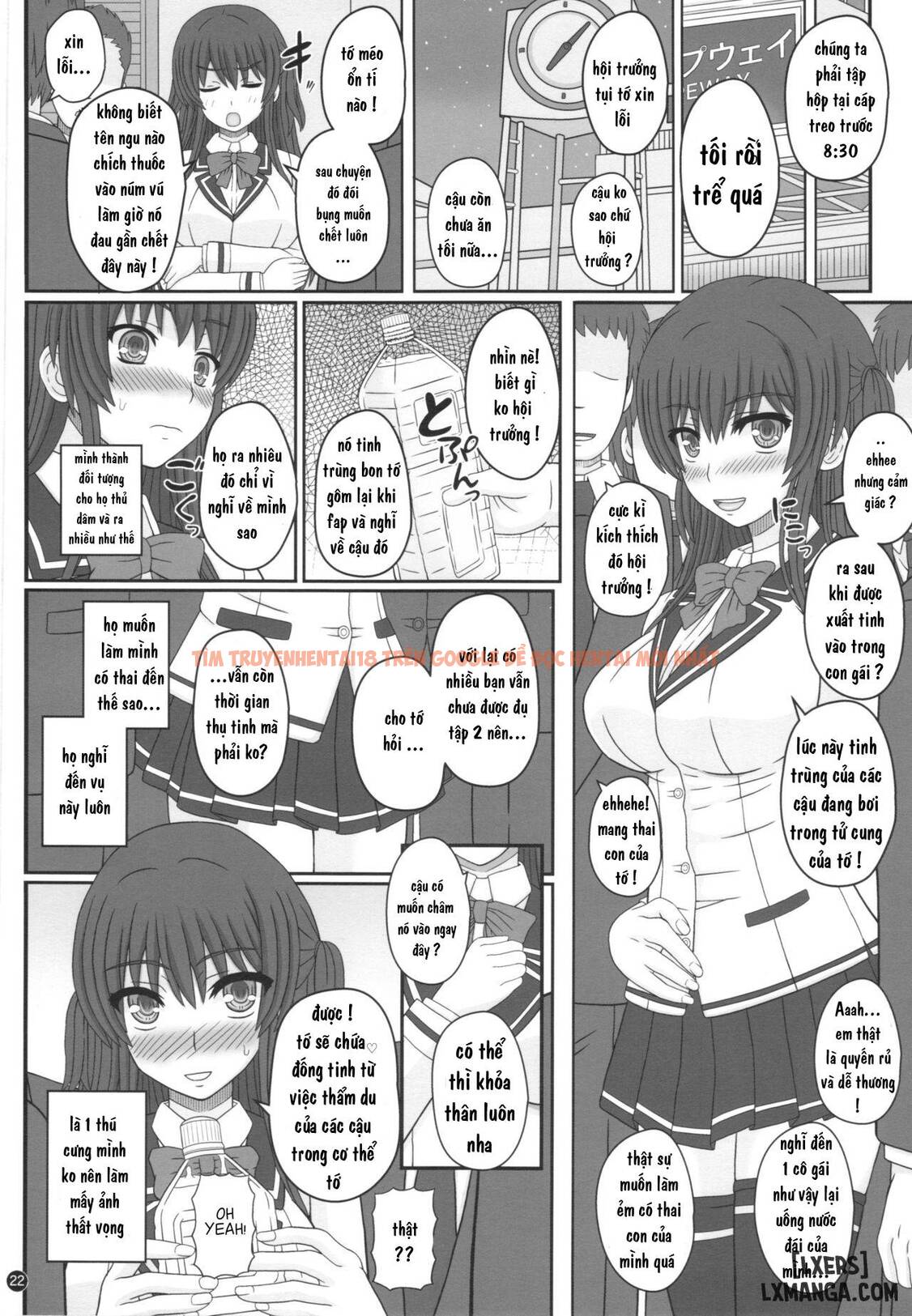 Xem ảnh 21 trong truyện hentai Iinchou Wa Class No Ninshin Pet - One Shot - hentaitvn.net