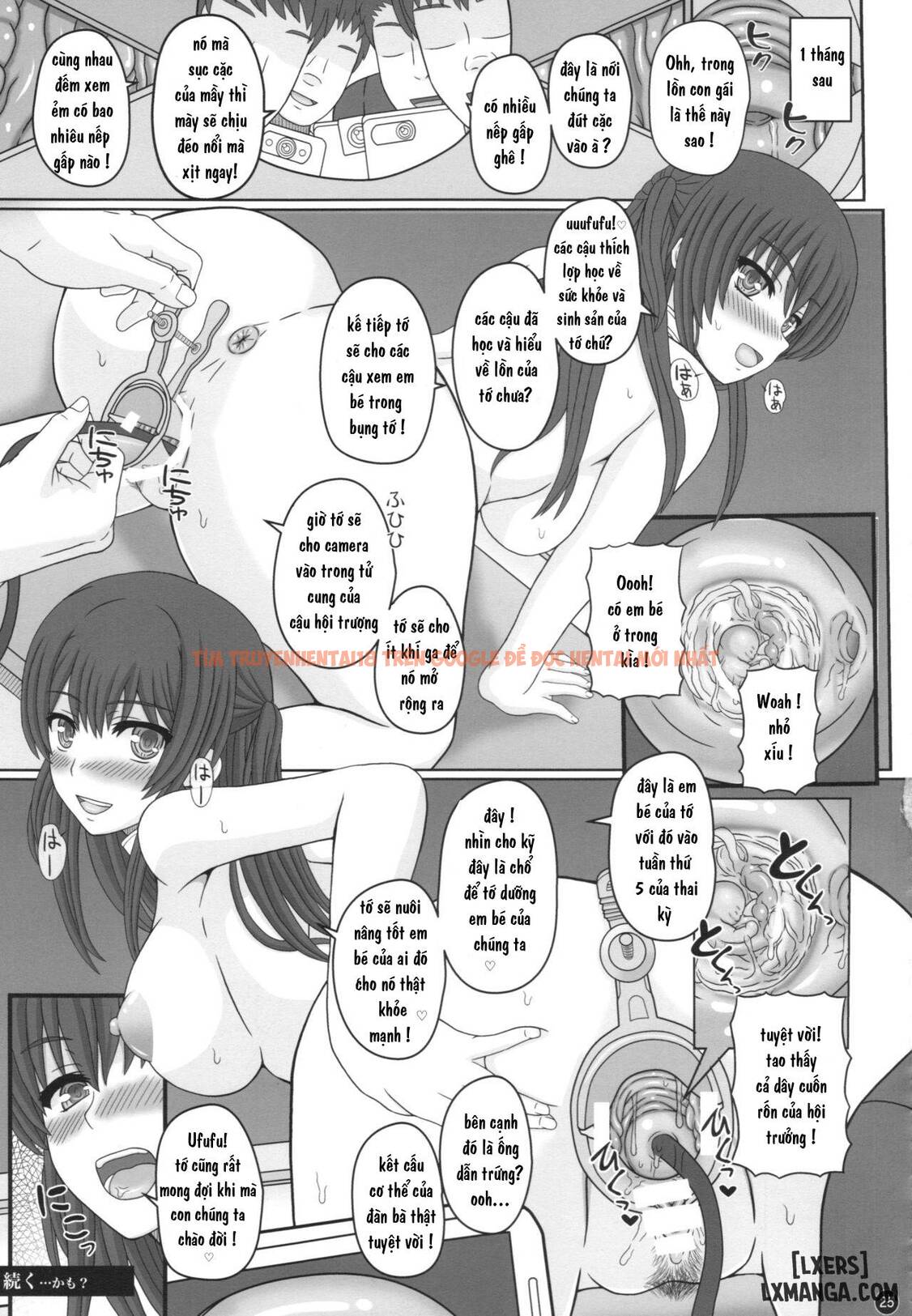 Xem ảnh 24 trong truyện hentai Iinchou Wa Class No Ninshin Pet - One Shot - hentaitvn.net