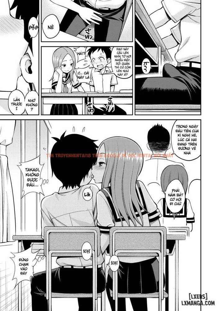 Trang truyện 8 trong truyện tranh Ijikuri Jouzu No Takagi-san - One Shot - hentai24h.pro