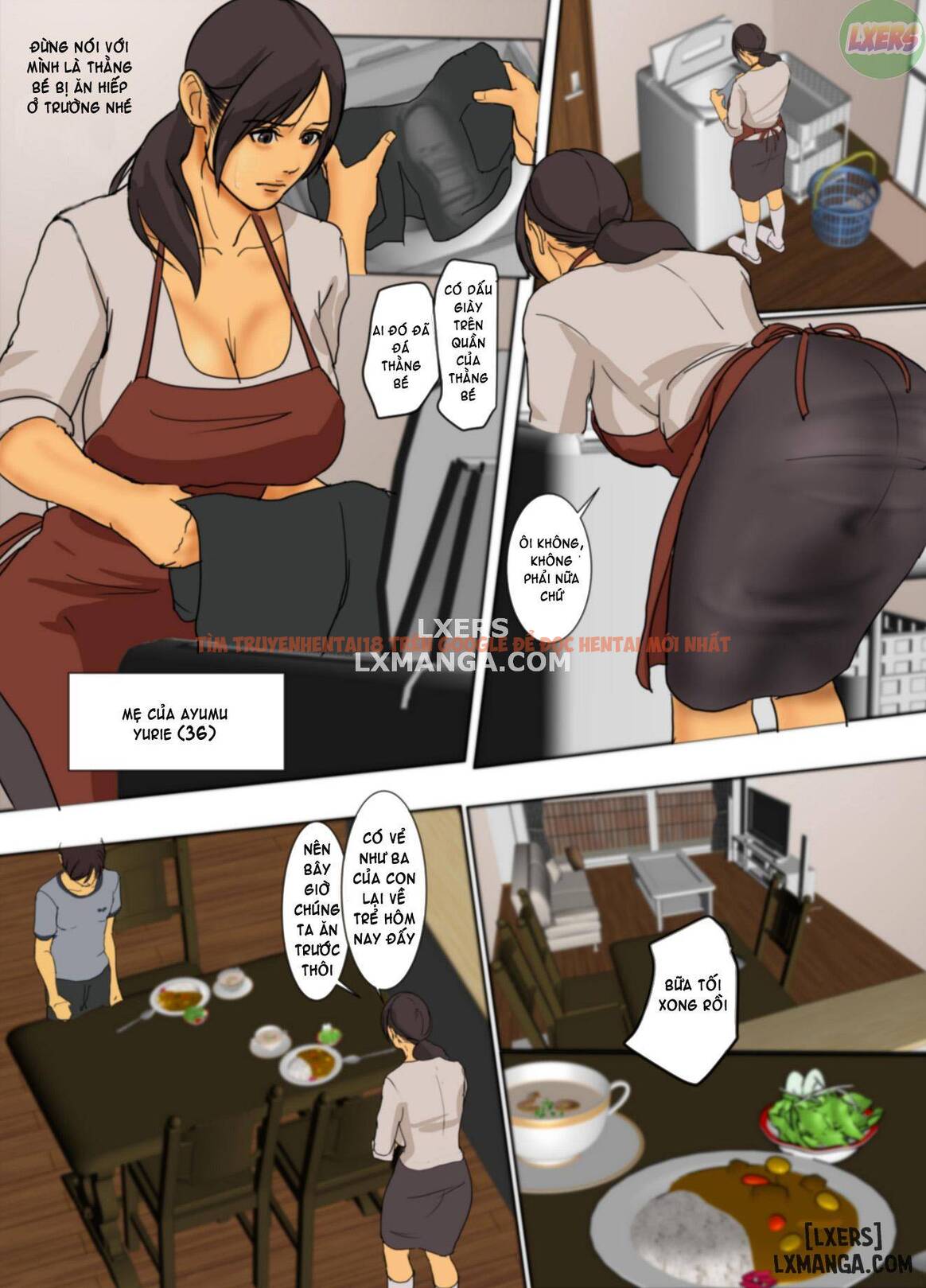 Trang truyện 5 trong truyện tranh Ikenie No Haha - Chapter 1 - hentai24h.pro