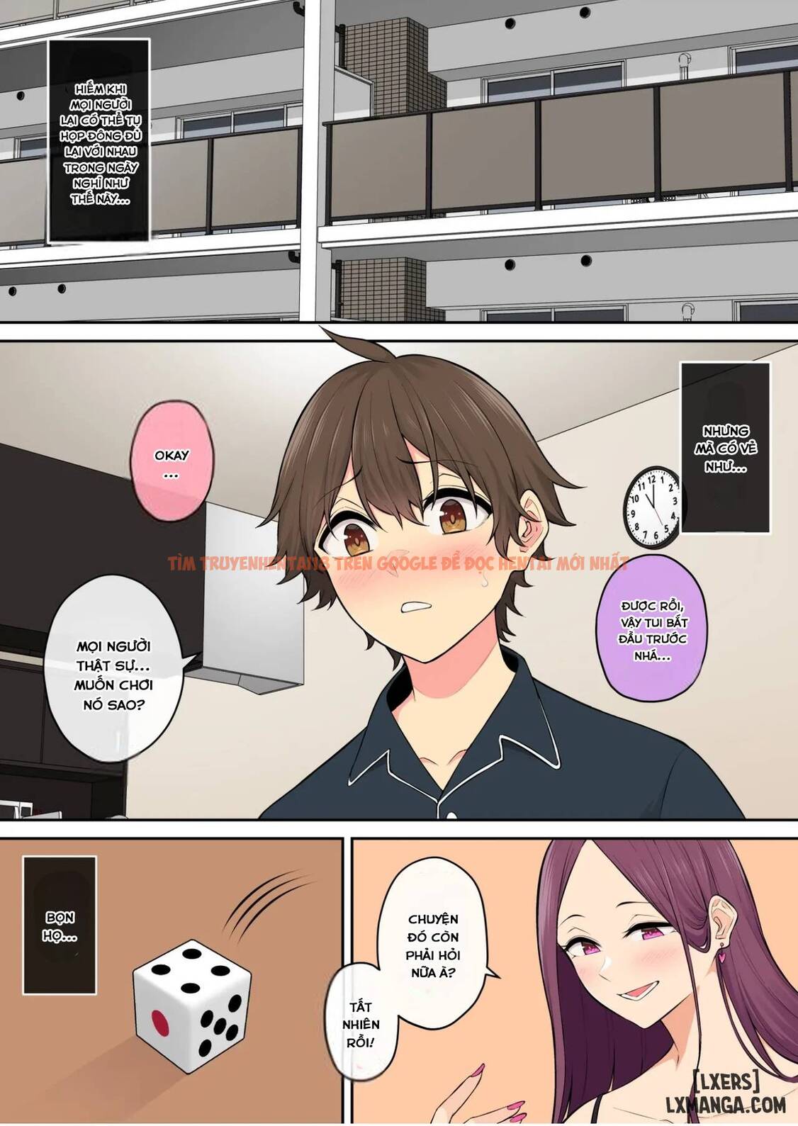 Trang truyện 1 trong truyện tranh Imaizumi Đưa Cả Bầy Gyaru Về Nhà Mình 7 - One Shot - hentai24h.pro