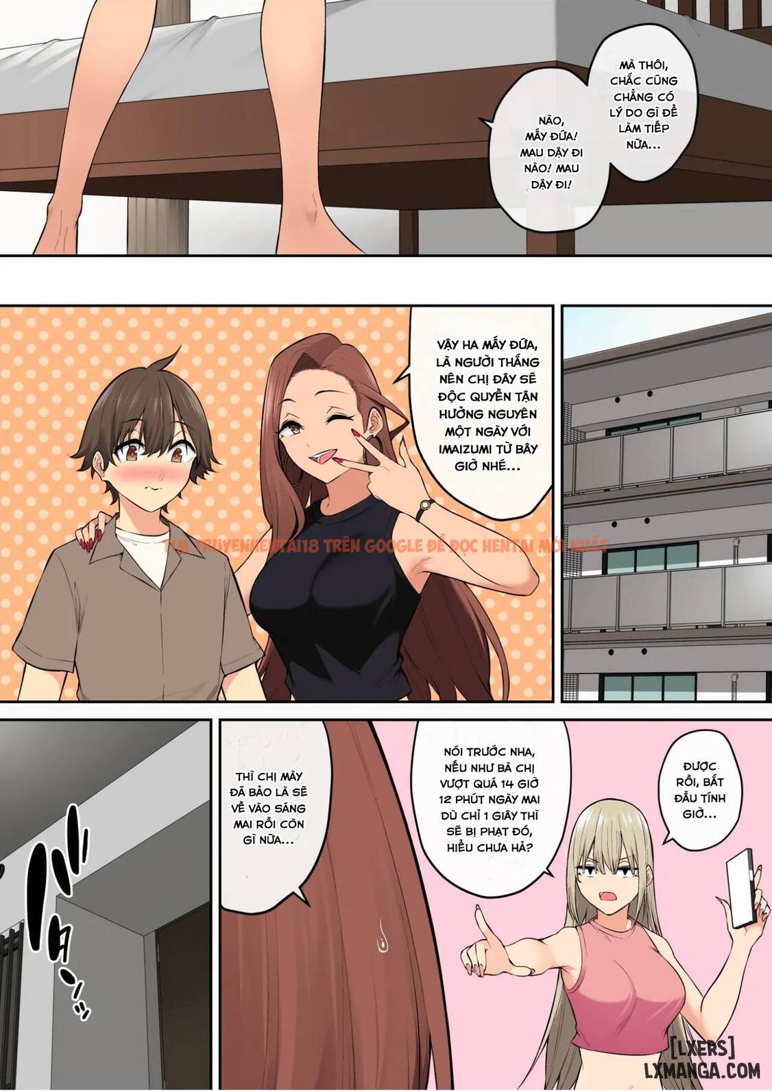 Trang truyện 52 trong truyện tranh Imaizumi Đưa Cả Bầy Gyaru Về Nhà Mình 7 - One Shot - hentai24h.pro