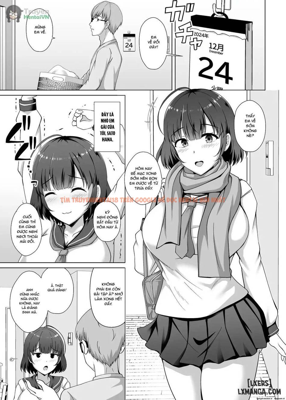 Xem ảnh 3 trong truyện hentai Imouto Ga Asagaeri Shita Christmas ~Teshio Ni Kaketa Imouto Wa Yarichin Kareshi Ni Sei No Roku Jikan Kotteri Dakareteita - One Shot - hentaitvn.net