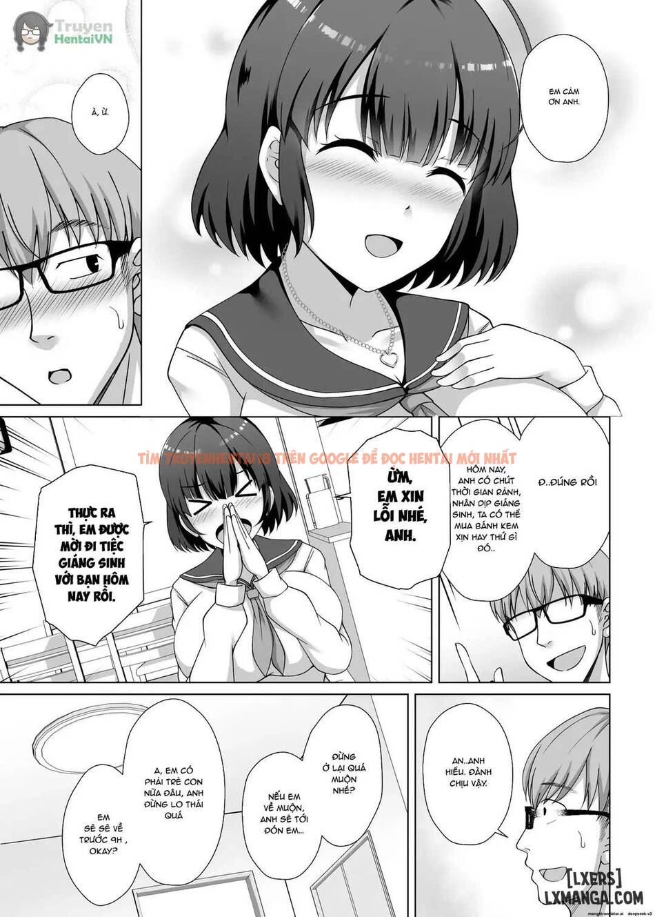 Xem ảnh 5 trong truyện hentai Imouto Ga Asagaeri Shita Christmas ~Teshio Ni Kaketa Imouto Wa Yarichin Kareshi Ni Sei No Roku Jikan Kotteri Dakareteita - One Shot - hentaitvn.net