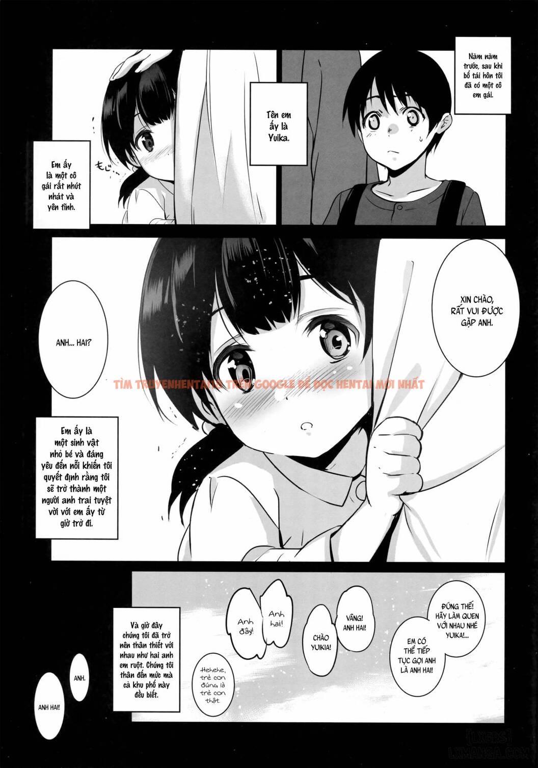 Trang truyện 1 trong truyện tranh Em Gái Tôi Gửi Cho Tôi Một Lá Thư Tình - One Shot - www.lxmanga.org