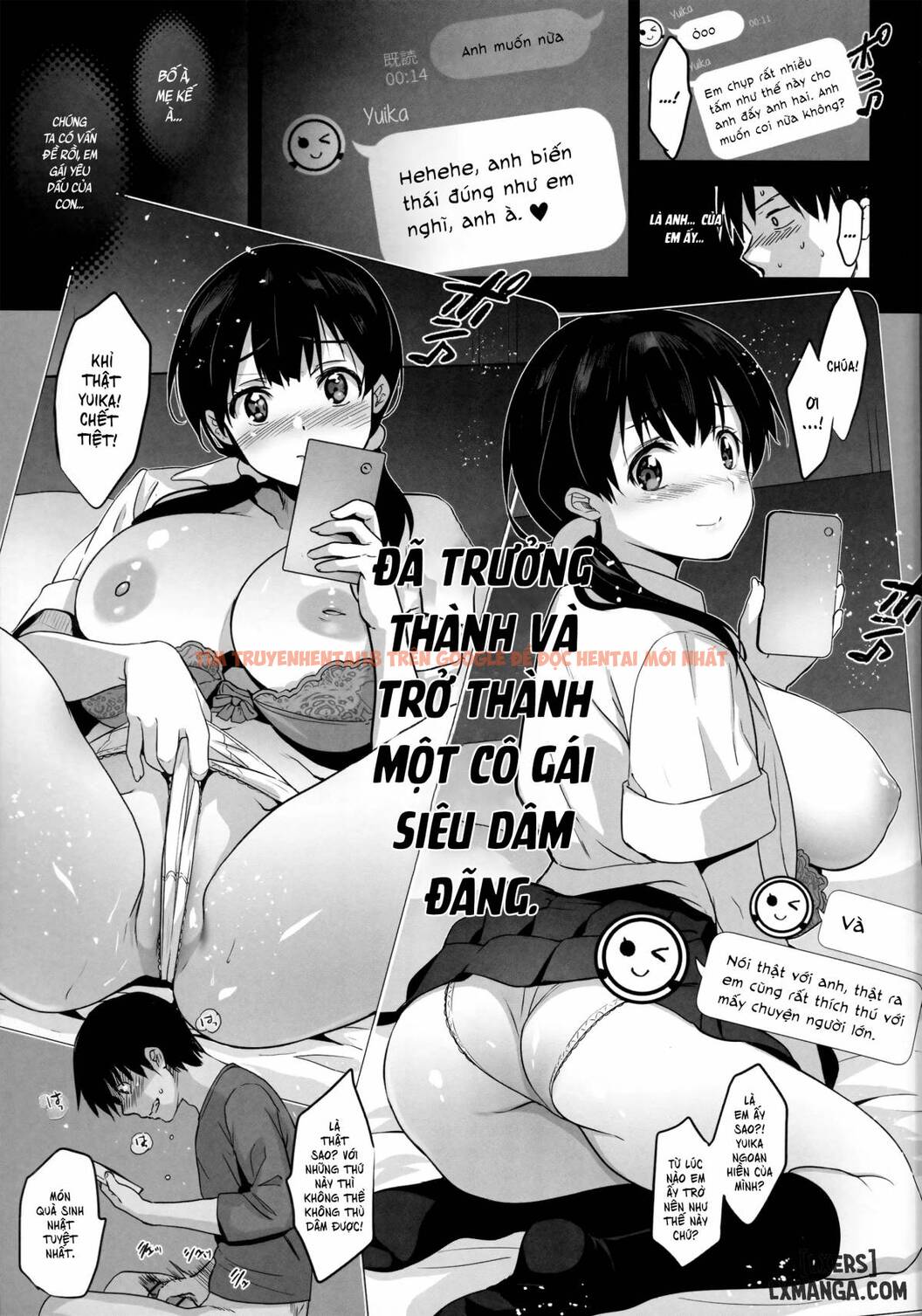 Trang truyện 11 trong truyện tranh Em Gái Tôi Gửi Cho Tôi Một Lá Thư Tình - One Shot - www.lxmanga.org