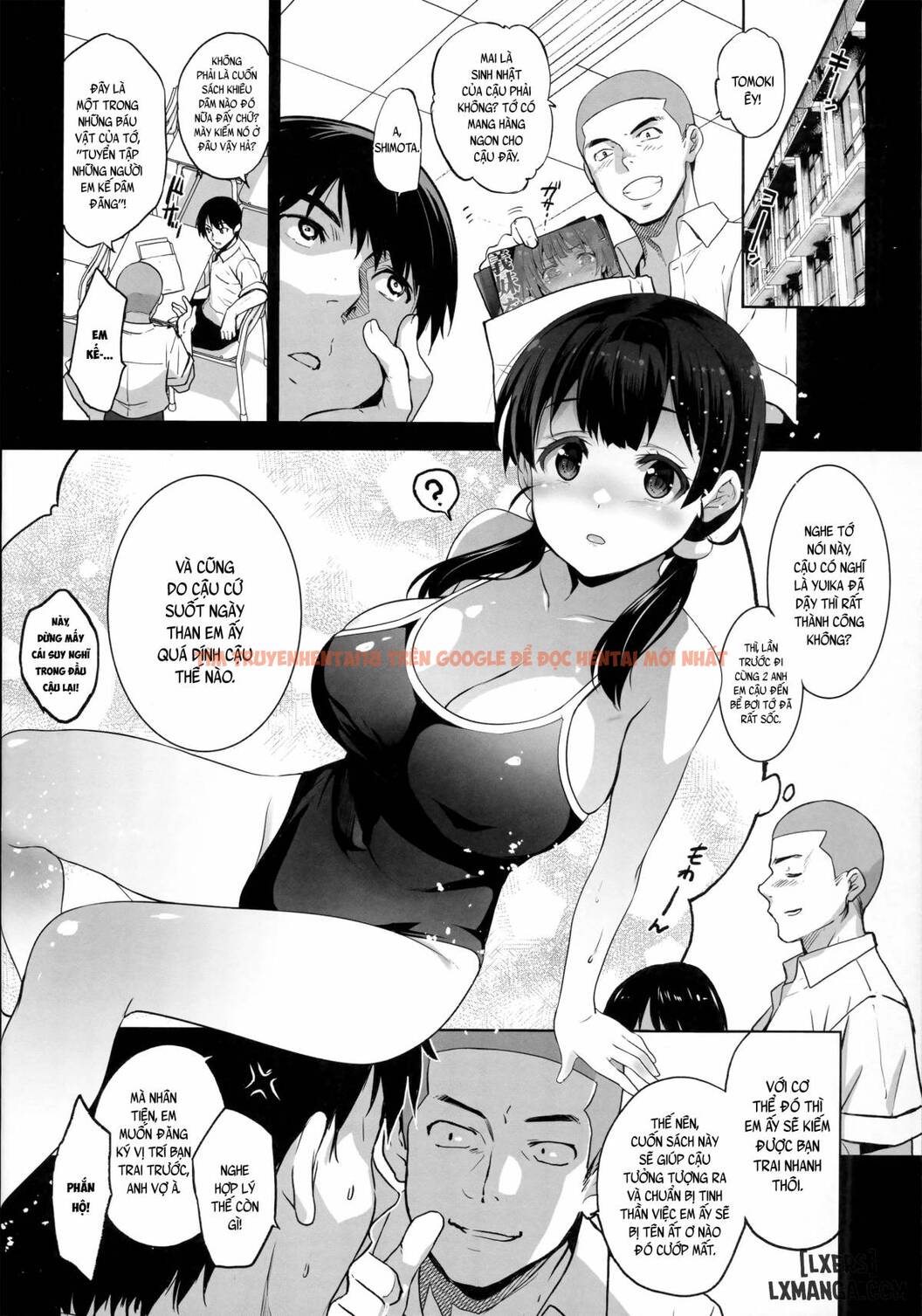 Trang truyện 4 trong truyện tranh Em Gái Tôi Gửi Cho Tôi Một Lá Thư Tình - One Shot - www.lxmanga.org