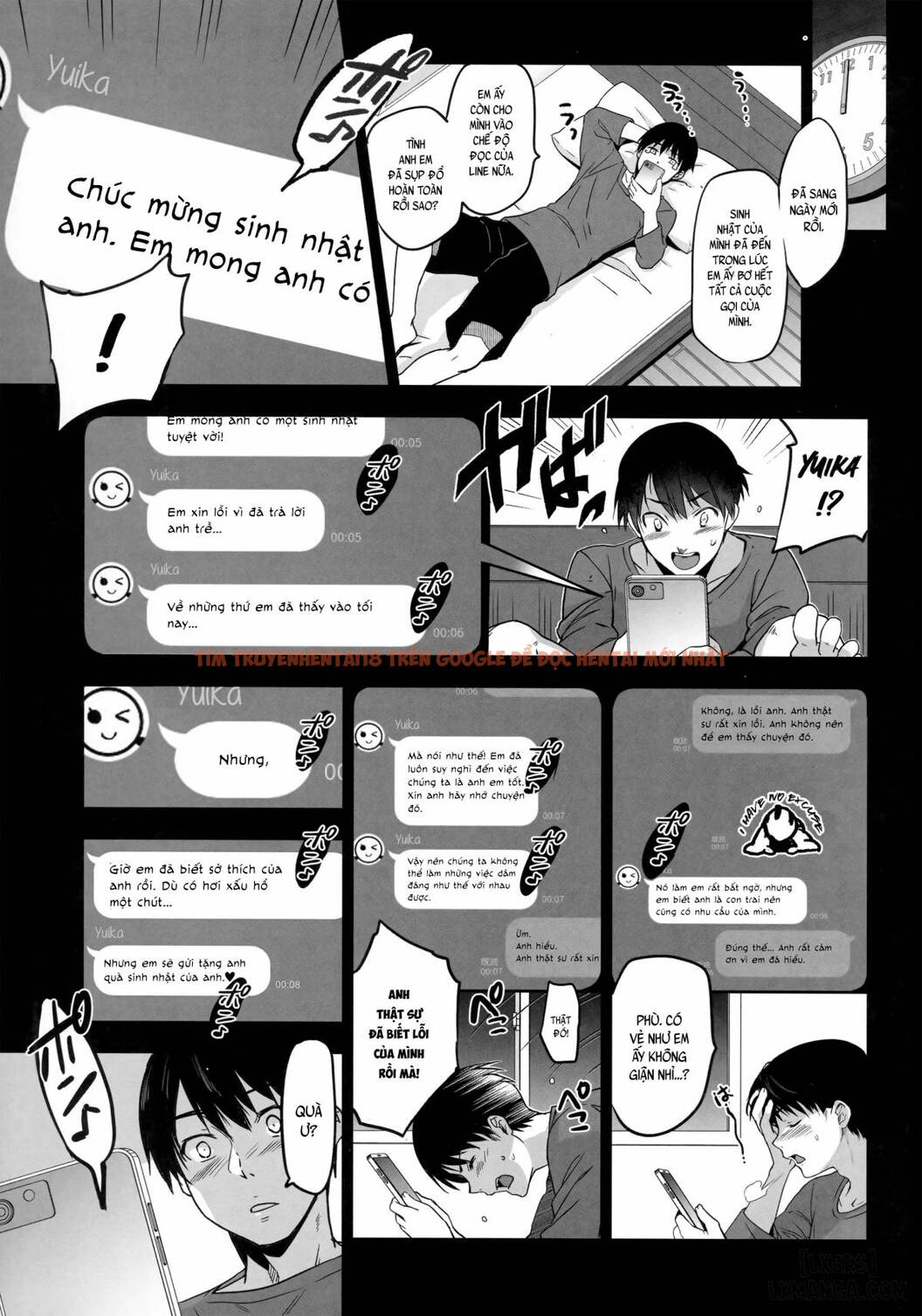 Trang truyện 9 trong truyện tranh Em Gái Tôi Gửi Cho Tôi Một Lá Thư Tình - One Shot - www.lxmanga.org