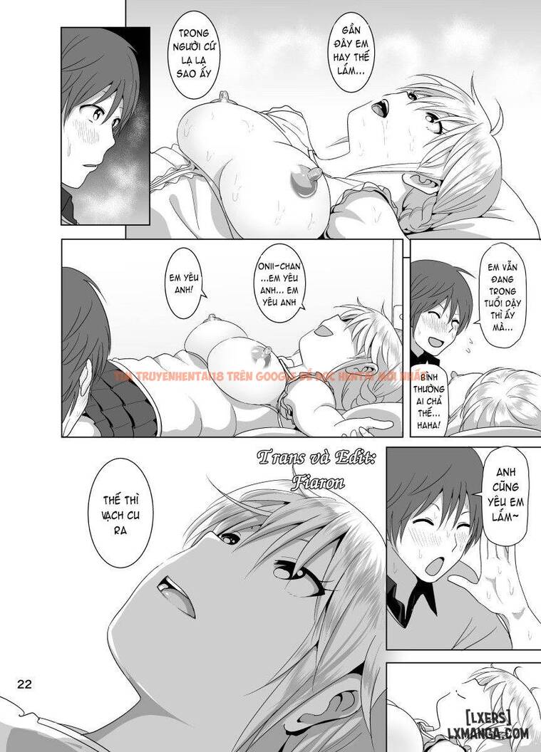 Trang truyện 22 trong truyện tranh Imouto No Oppai Ga Marudashi Datta Hanashi - Chapter 1 - hentai24h.pro