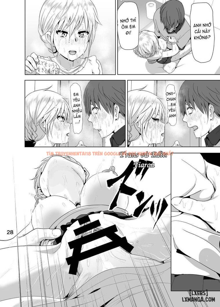 Trang truyện 28 trong truyện tranh Imouto No Oppai Ga Marudashi Datta Hanashi - Chapter 1 - hentai24h.pro