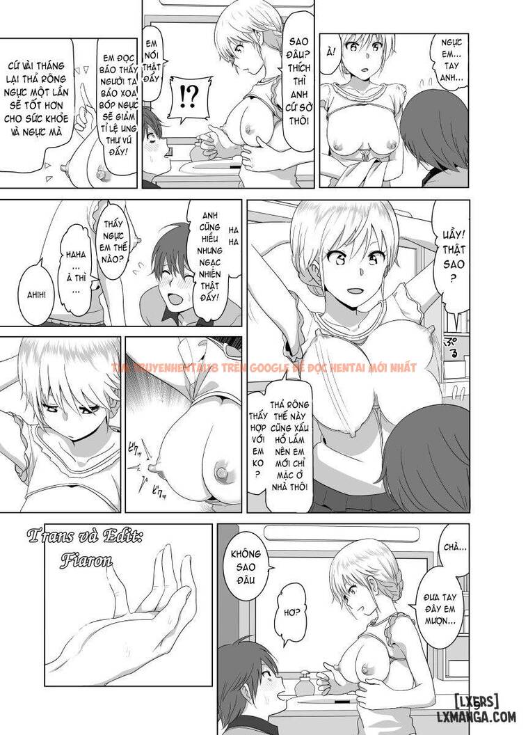 Trang truyện 9 trong truyện tranh Imouto No Oppai Ga Marudashi Datta Hanashi - Chapter 1 - hentai24h.pro
