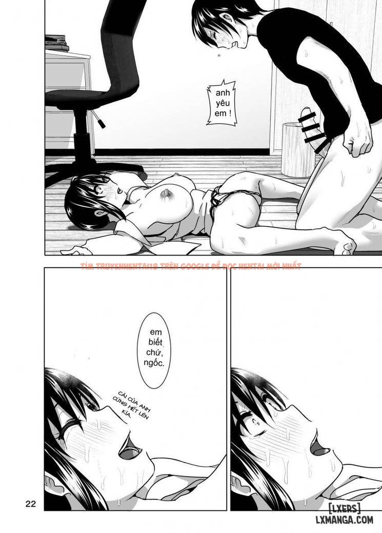 Trang truyện 22 trong truyện tranh Imouto No Oppai Ga Marudashi Datta Hanashi - Chapter 4 - hentai24h.pro