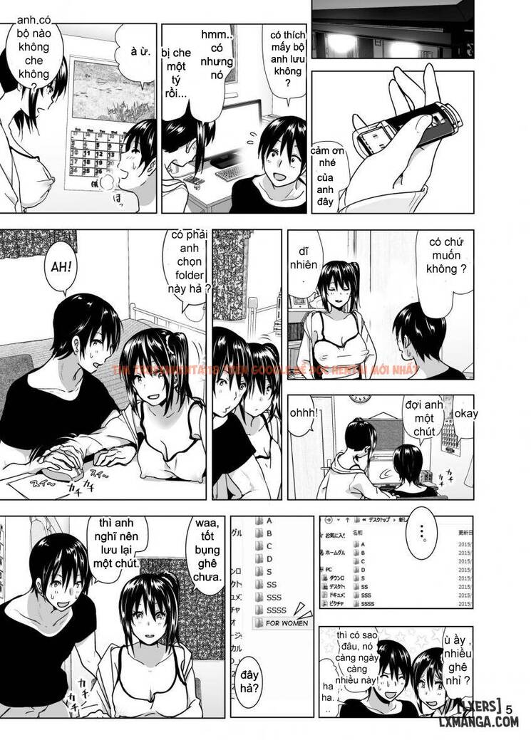 Trang truyện 5 trong truyện tranh Imouto No Oppai Ga Marudashi Datta Hanashi - Chapter 4 - hentai24h.pro