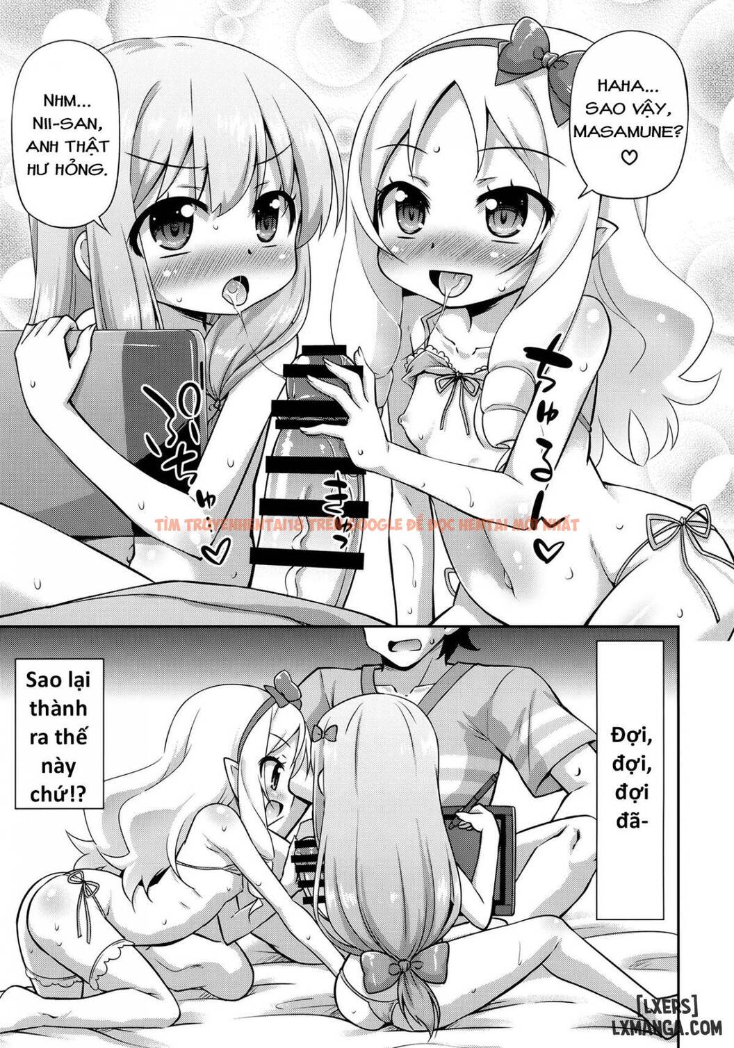 Xem ảnh 1 trong truyện hentai Imouto To Ero Lignov O Tsukurou - One Shot - hentaitvn.net