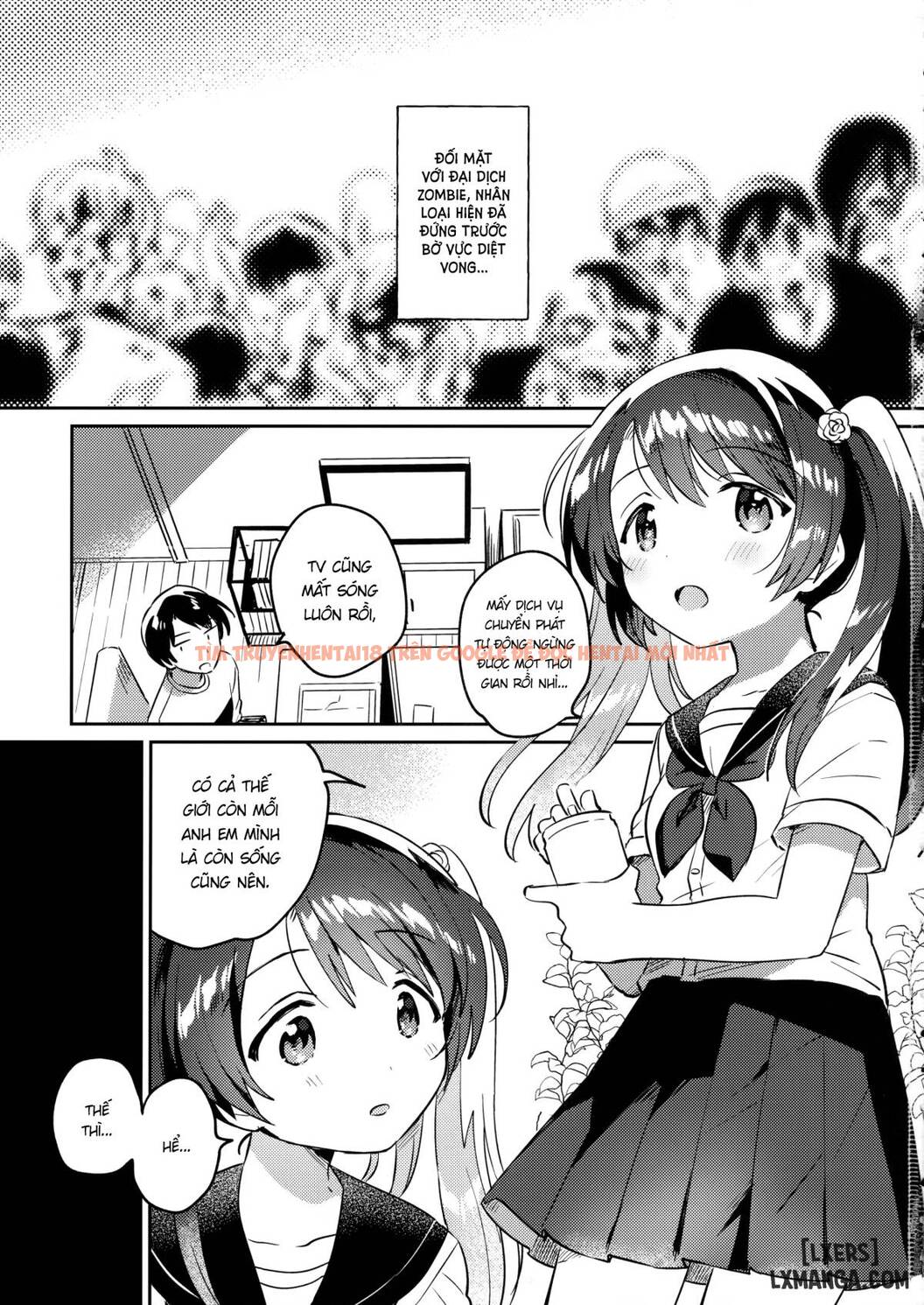 Xem ảnh 1 trong truyện hentai Imouto To Lockdown √heaven - One Shot - hentaitvn.net