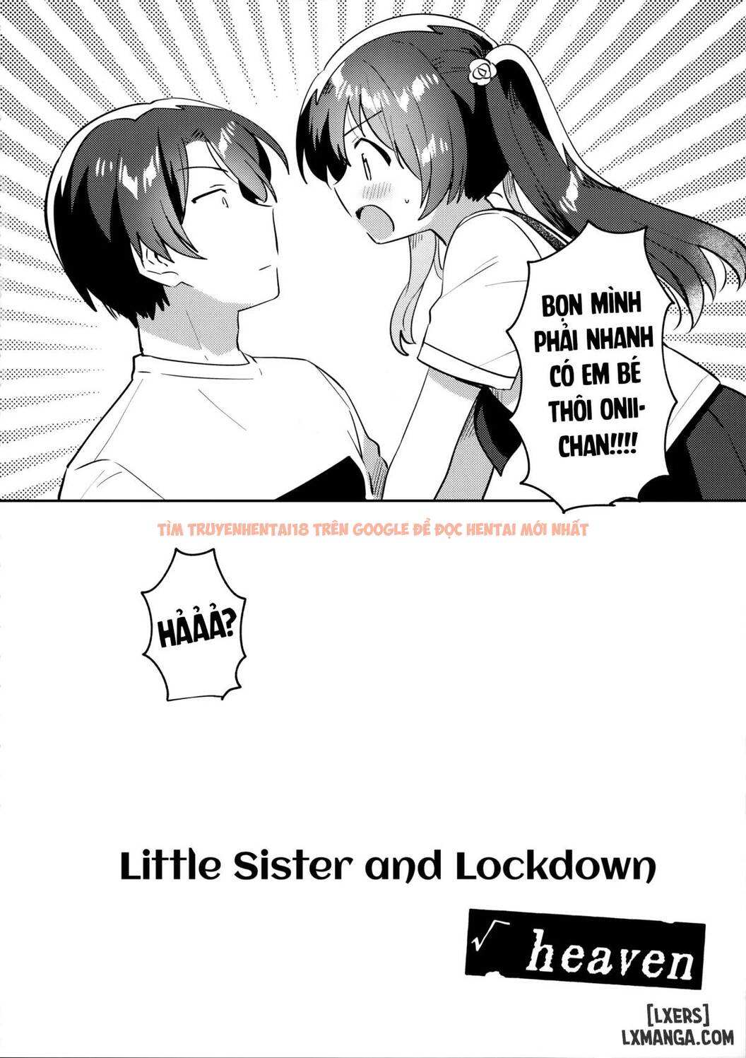 Xem ảnh 2 trong truyện hentai Imouto To Lockdown √heaven - One Shot - hentaitvn.net