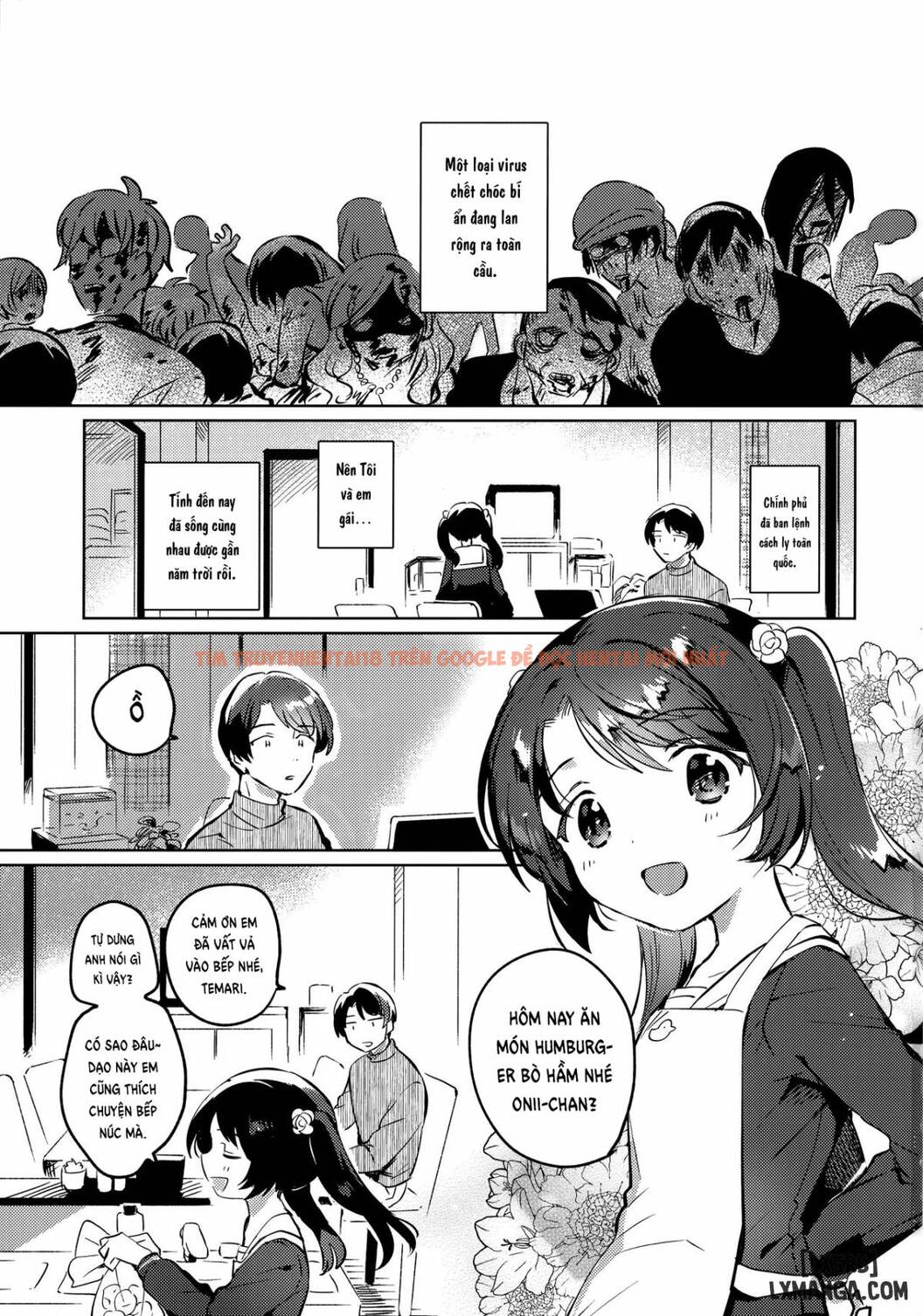 Xem ảnh 2 trong truyện hentai Imouto To Lockdown - One Shot - hentaitvn.net