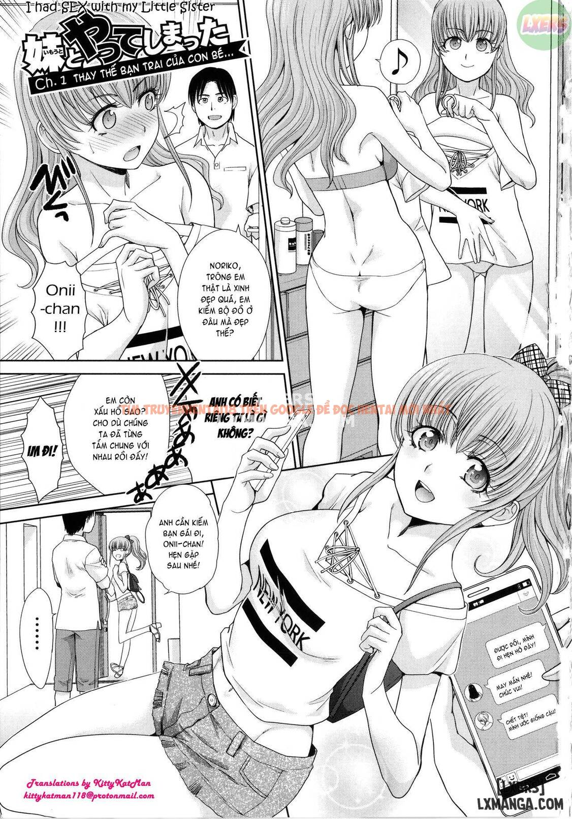 Trang truyện 7 trong truyện tranh Imouto To Yatte Shimattashi, Imouto No Tomodachi To Mo Yatte Shimatta - Chapter 1 - www.truyentvn.net
