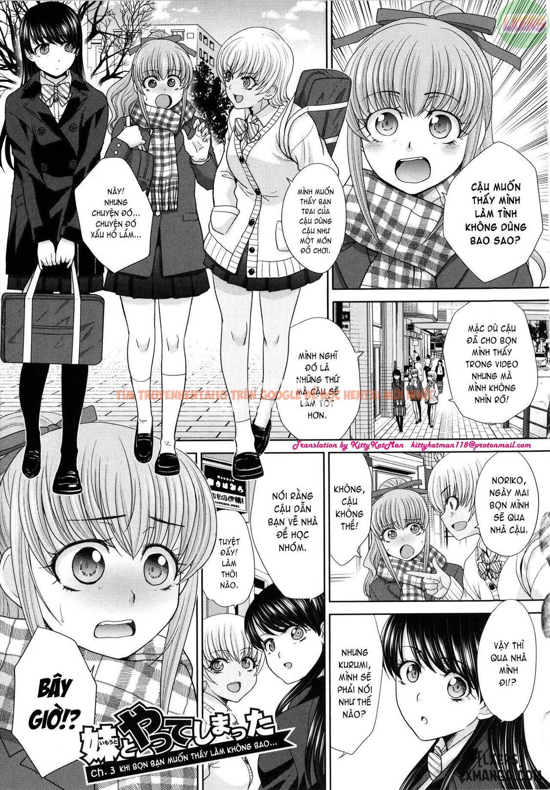 Trang truyện 3 trong truyện tranh Imouto To Yatte Shimattashi, Imouto No Tomodachi To Mo Yatte Shimatta - Chapter 3 - hentai24h.pro