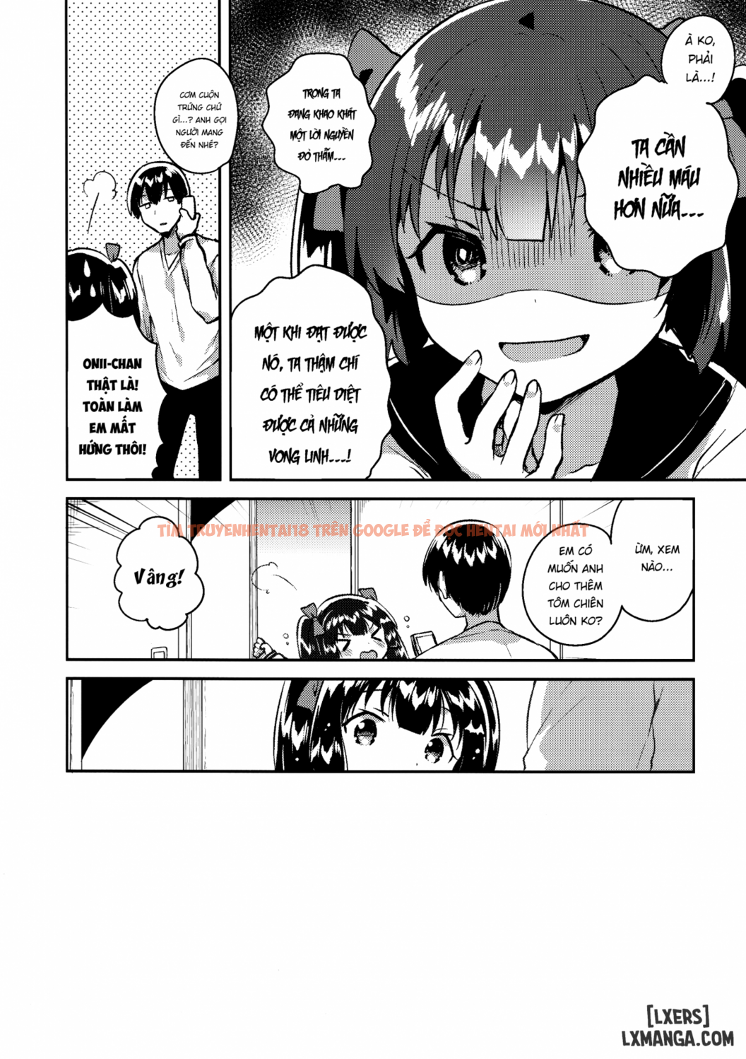 Xem ảnh 2 trong truyện hentai Imouto Wa Chotto Atama Ga Okashii - One Shot - hentaitvn.net