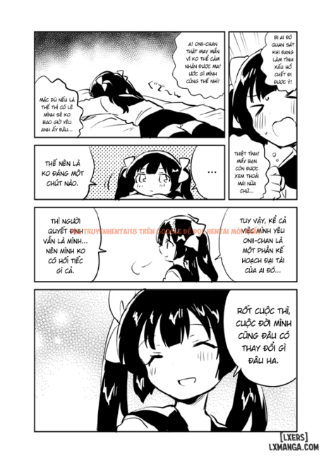 Xem ảnh 32 trong truyện hentai Imouto Wa Chotto Atama Ga Okashii - One Shot - hentaitvn.net
