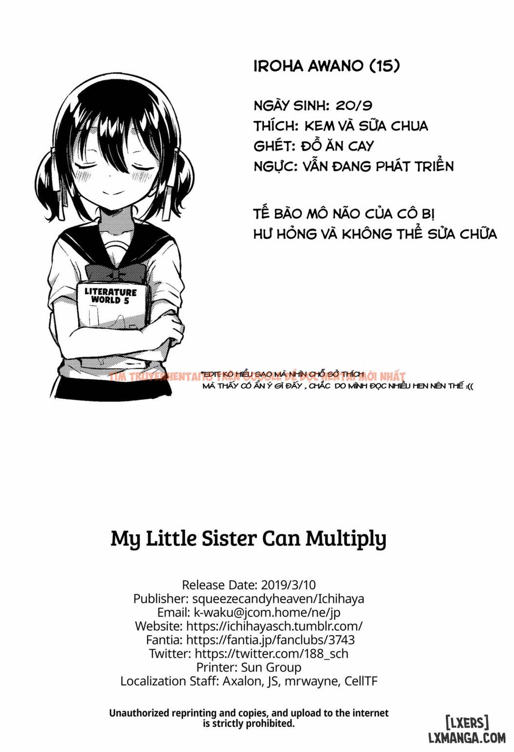 Xem ảnh 28 trong truyện hentai Imouto Wa Genius - Chapter 3 END - hentaitvn.net