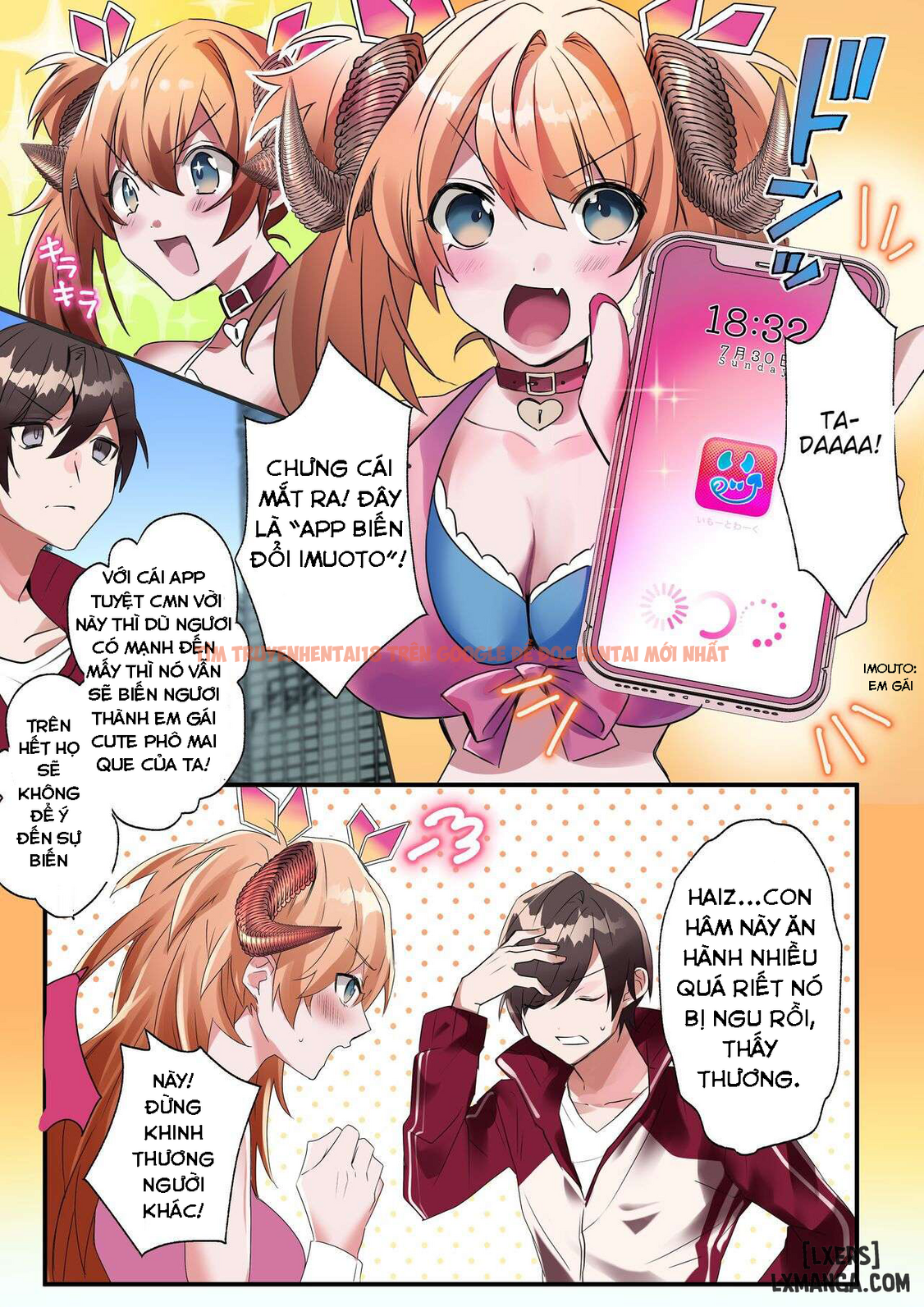 Trang truyện 2 trong truyện tranh Cách Em Gái Tôi Làm Việc - One Shot - hentai24h.pro