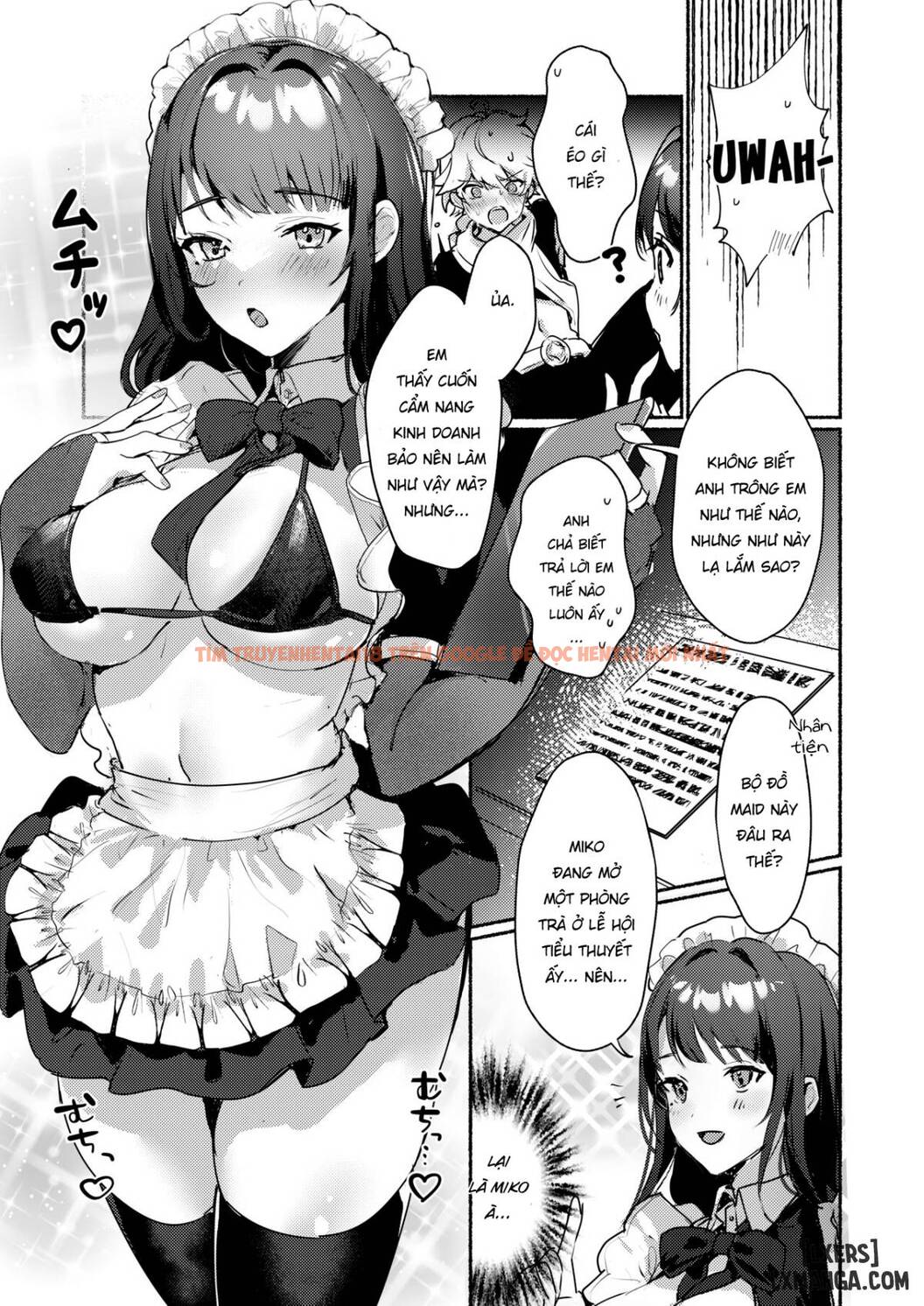 Trang truyện 5 trong truyện tranh Inazuma Clumsy Maid Chaya ~cosplay Sex With The Unusually Horny Maids - One Shot - truyentvn.net