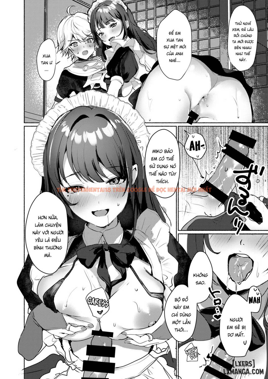 Trang truyện 8 trong truyện tranh Inazuma Clumsy Maid Chaya ~cosplay Sex With The Unusually Horny Maids - One Shot - truyentvn.net