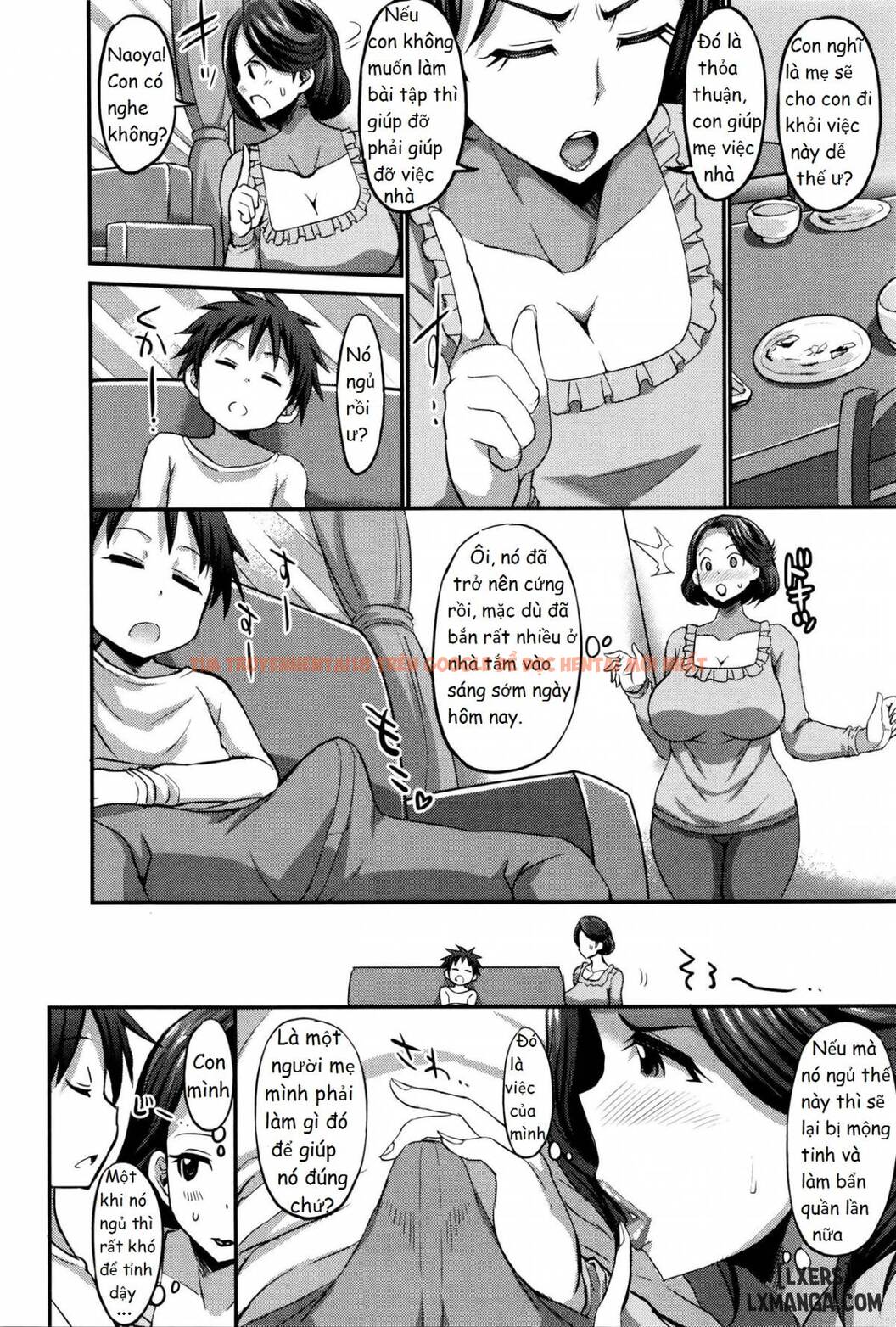 Trang truyện 9 trong truyện tranh Inmu No Mama To Genjitsu No Okaa-san - One Shot - www.truyentvn.net