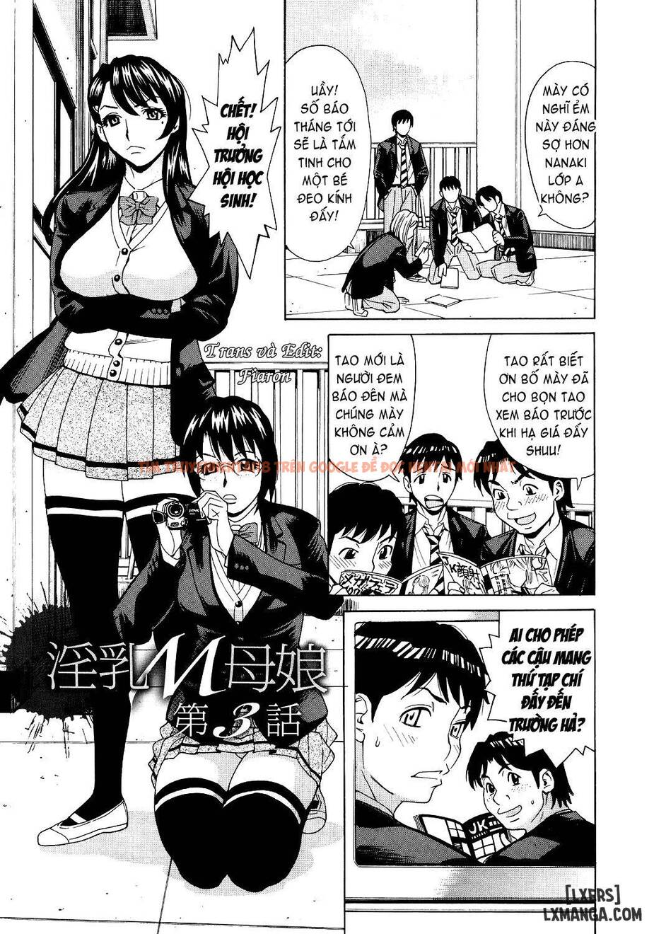 Xem ảnh Innyuu Mazo Oyako - Chapter 3 - 0 - HentaiTruyen.fun