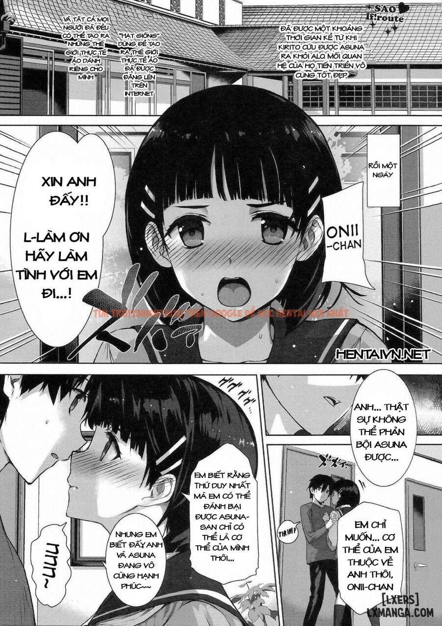 Trang truyện 1 trong truyện tranh Inran Sword Art Sister X Lover - One Shot - hentai24h.pro