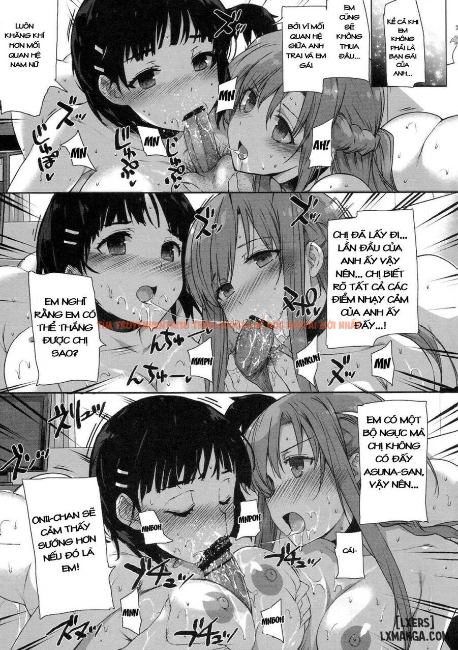 Trang truyện 9 trong truyện tranh Inran Sword Art Sister X Lover - One Shot - hentai24h.pro