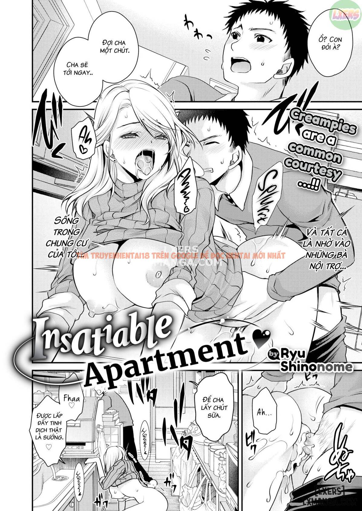 Trang truyện 1 trong truyện tranh Insatiable Apartment - One Shot - www.truyentvn.net
