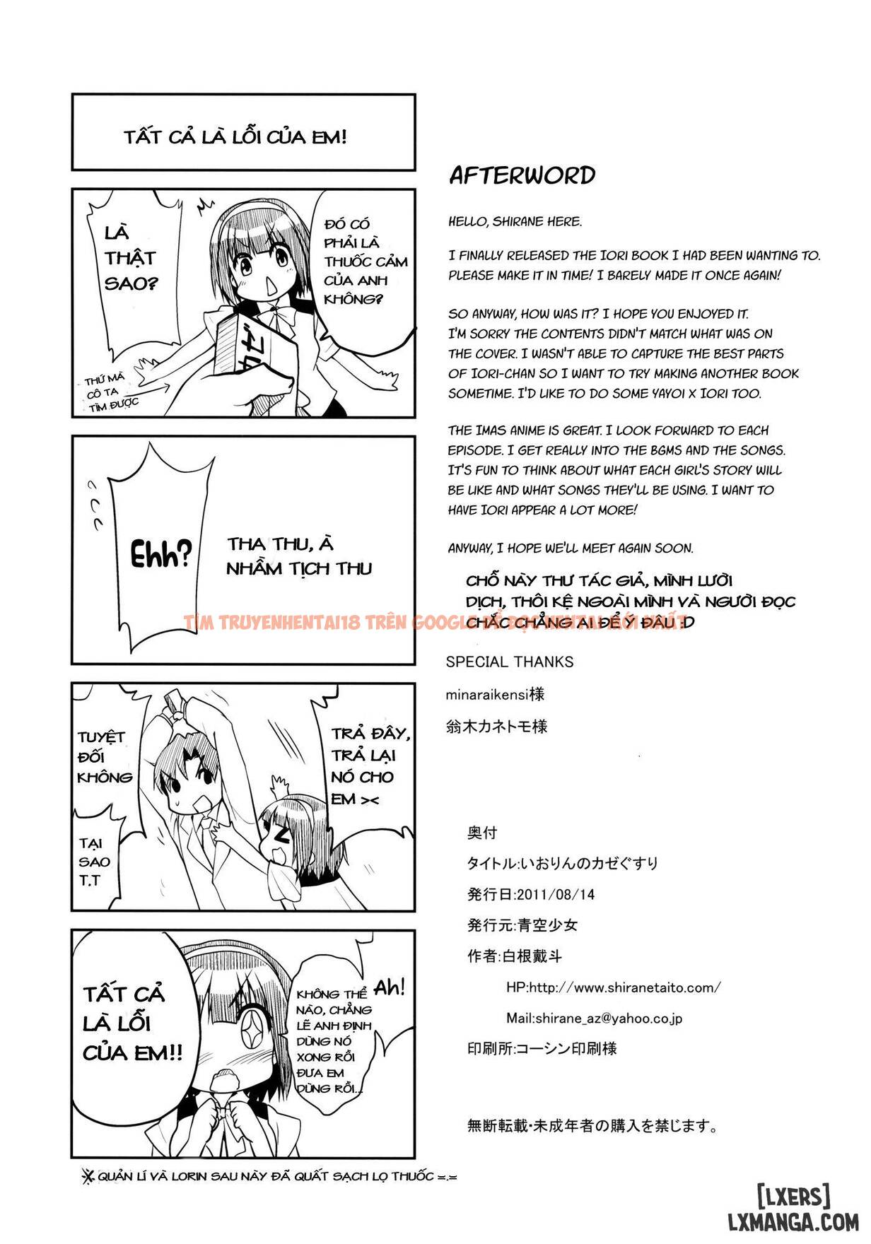Xem ảnh 23 trong truyện hentai Iorin No Kaze Gusuri - One Shot - hentaitvn.net