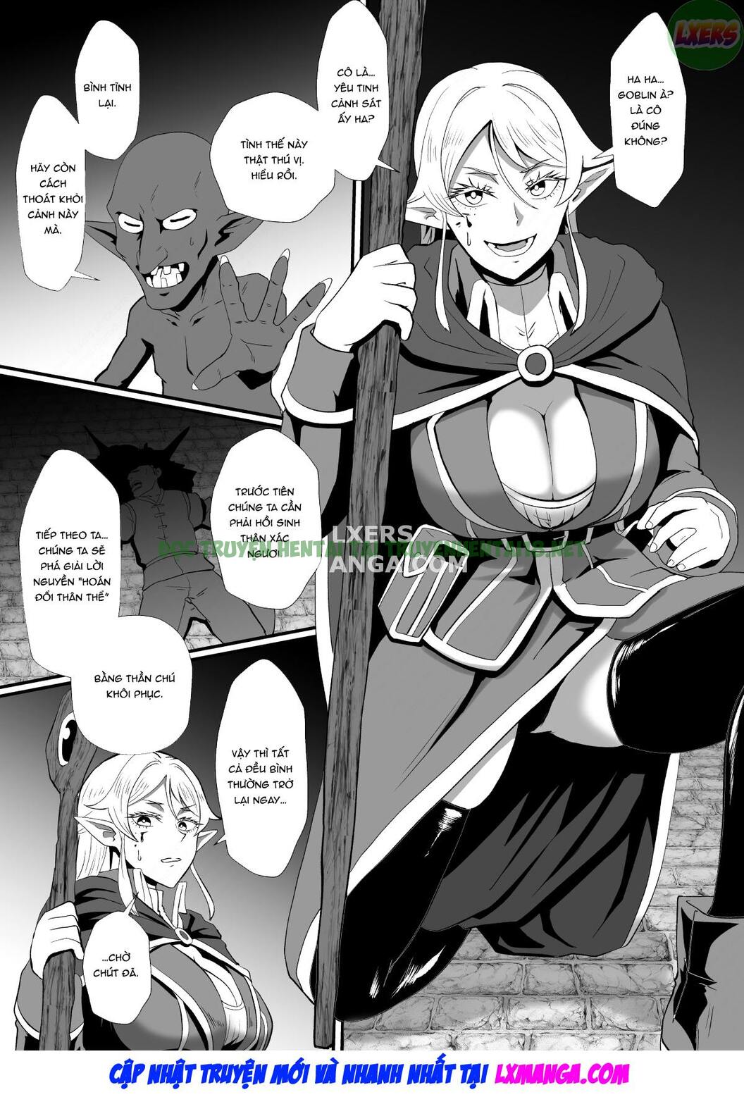 Xem ảnh 10 trong truyện hentai Irekawari No Wana ~Elf Majutsushi Liza No Kikan~ - One Shot - truyenhentai18.pro