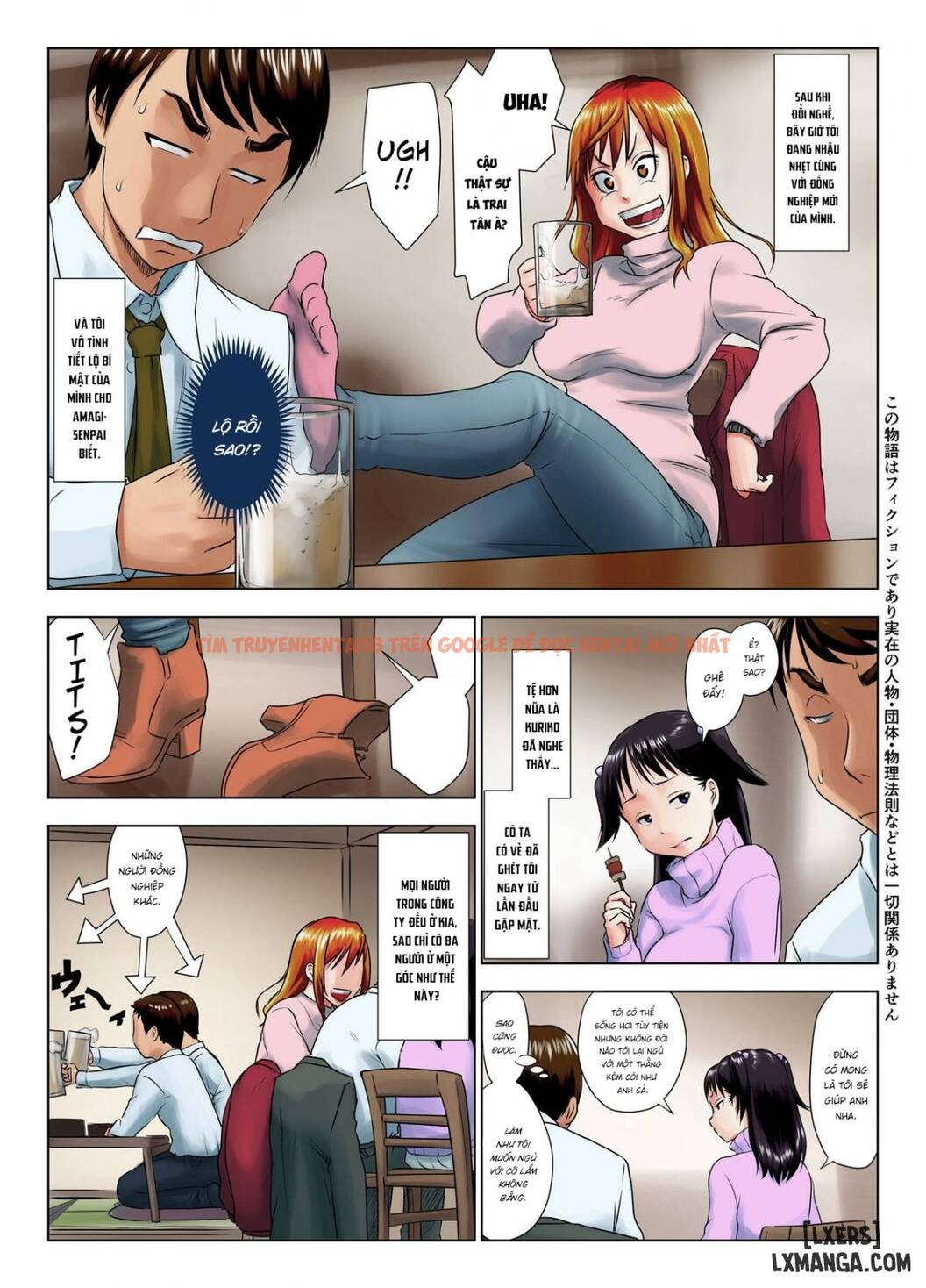 Xem ảnh 4 trong truyện hentai Is This Tough Chick Drunk? - One Shot - hentaitvn.net
