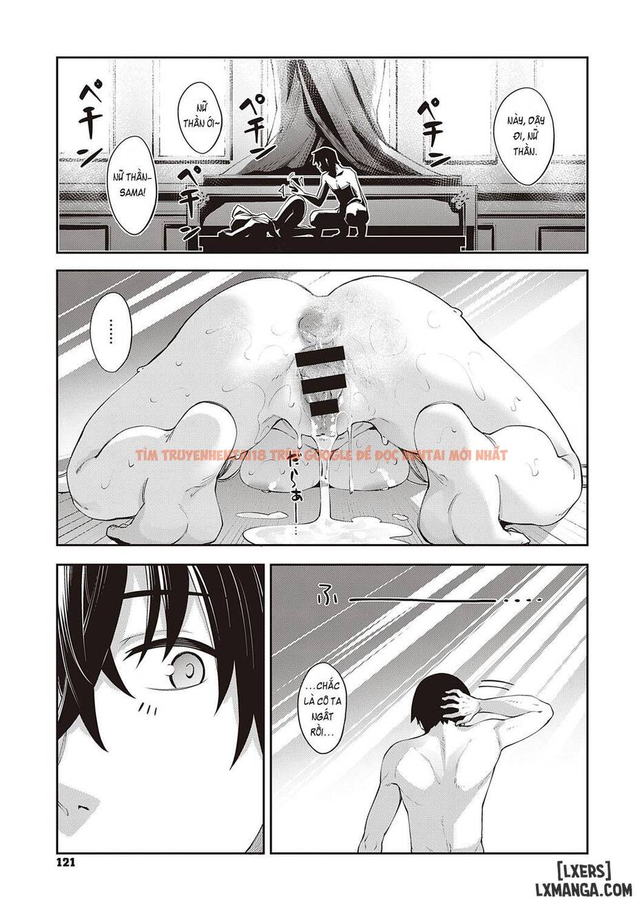 Trang truyện 32 trong truyện tranh Isekai Kitanode Sukebe Skill De Zenryoku Ouka Siyouto Omou - Chap 1 Bị isekai do quay tay quá độ, tôi tiếp tục được nữ thần dị giới ban phước cho thằng em rồi... chịch luôn bả. - www.lxmanga.org