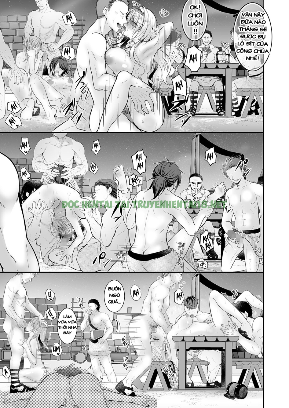 Xem ảnh 17 trong truyện hentai Isekai Rinkan 2 ~ Kokinaru Hime-kishi Ga Banzoku Chinpo Ni Kussuru Wake Ga!〜 - One Shot - truyenhentai18.pro