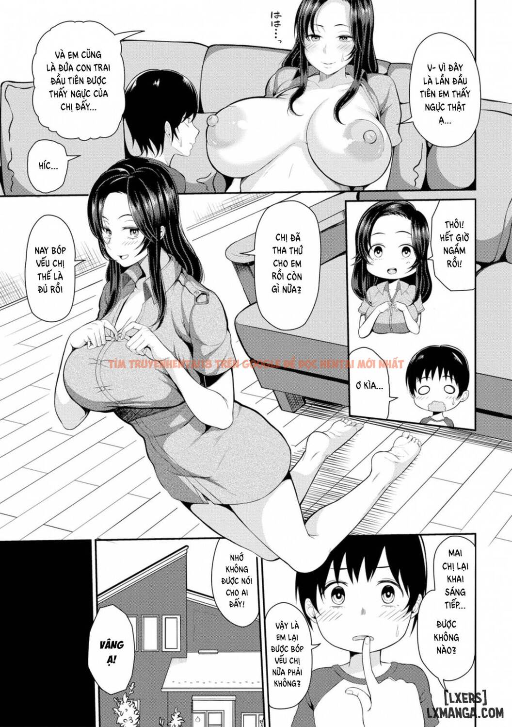 Trang truyện 10 trong truyện tranh Isourou Jd To Shota Boy Freeloader College Girl And Shota Boy - One Shot - www.truyentvn.net