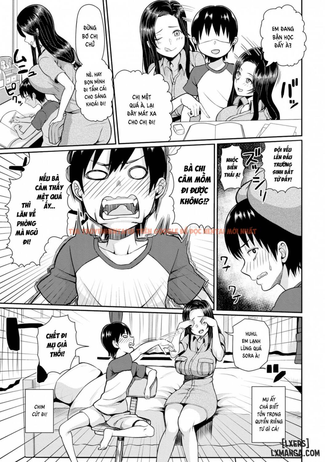 Trang truyện 4 trong truyện tranh Isourou Jd To Shota Boy Freeloader College Girl And Shota Boy - One Shot - www.truyentvn.net